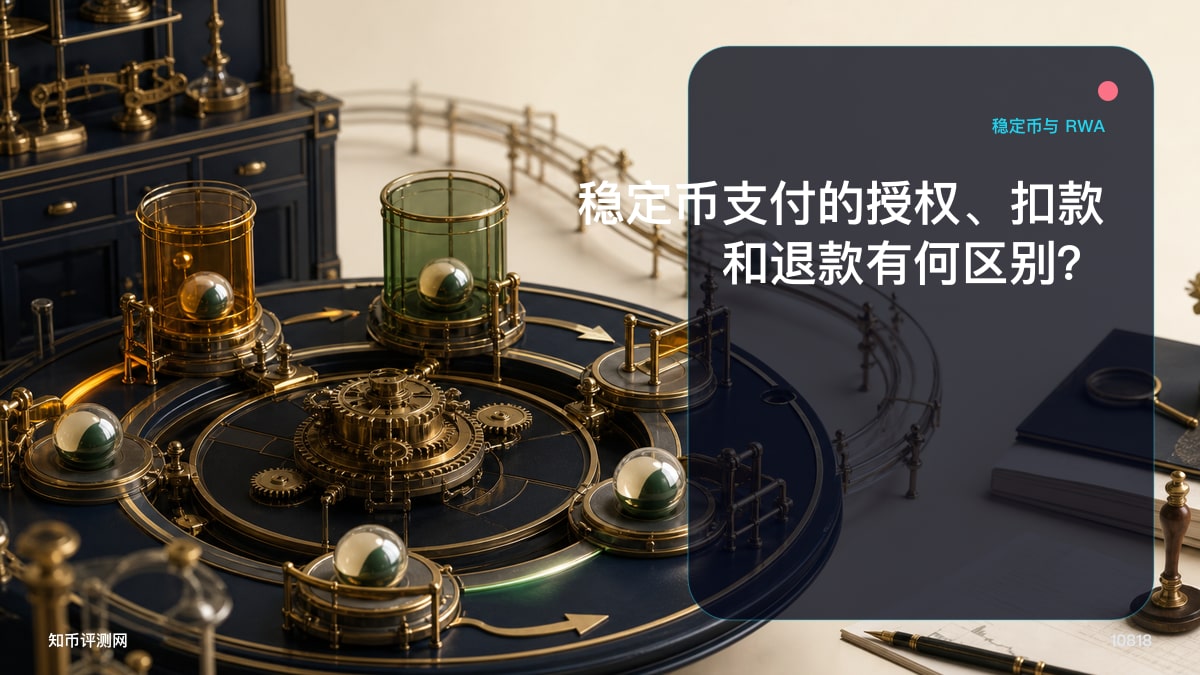稳定币支付的授权、扣款和退款有何区别？