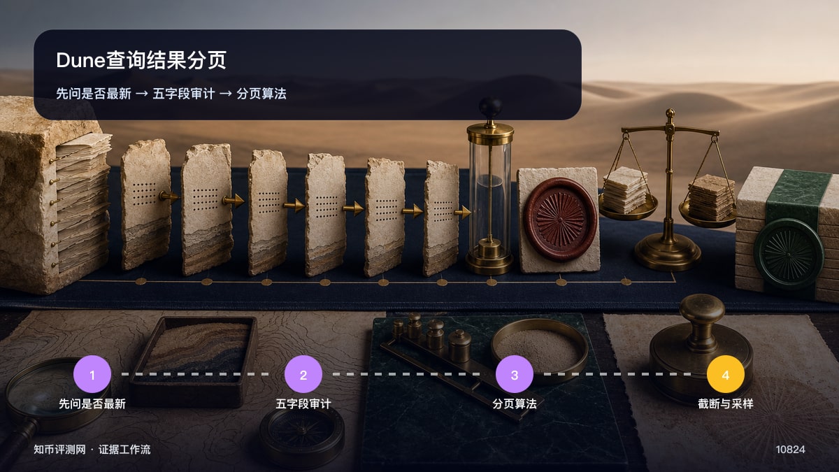 Dune查询结果怎样完整分页？ 图 1