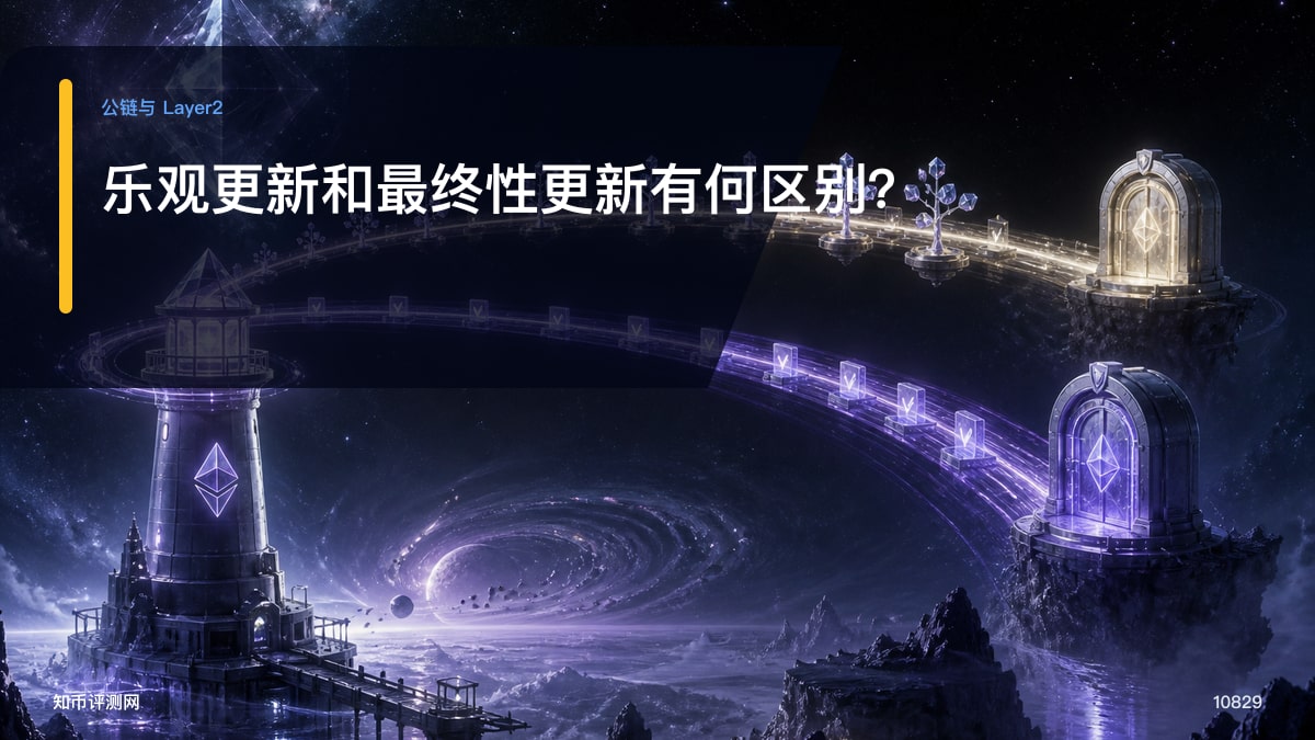 乐观更新和最终性更新有何区别？