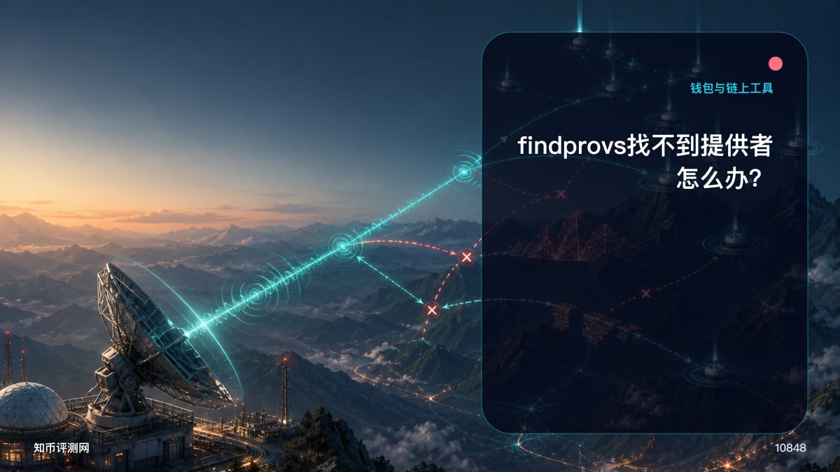 findprovs找不到提供者怎么办？