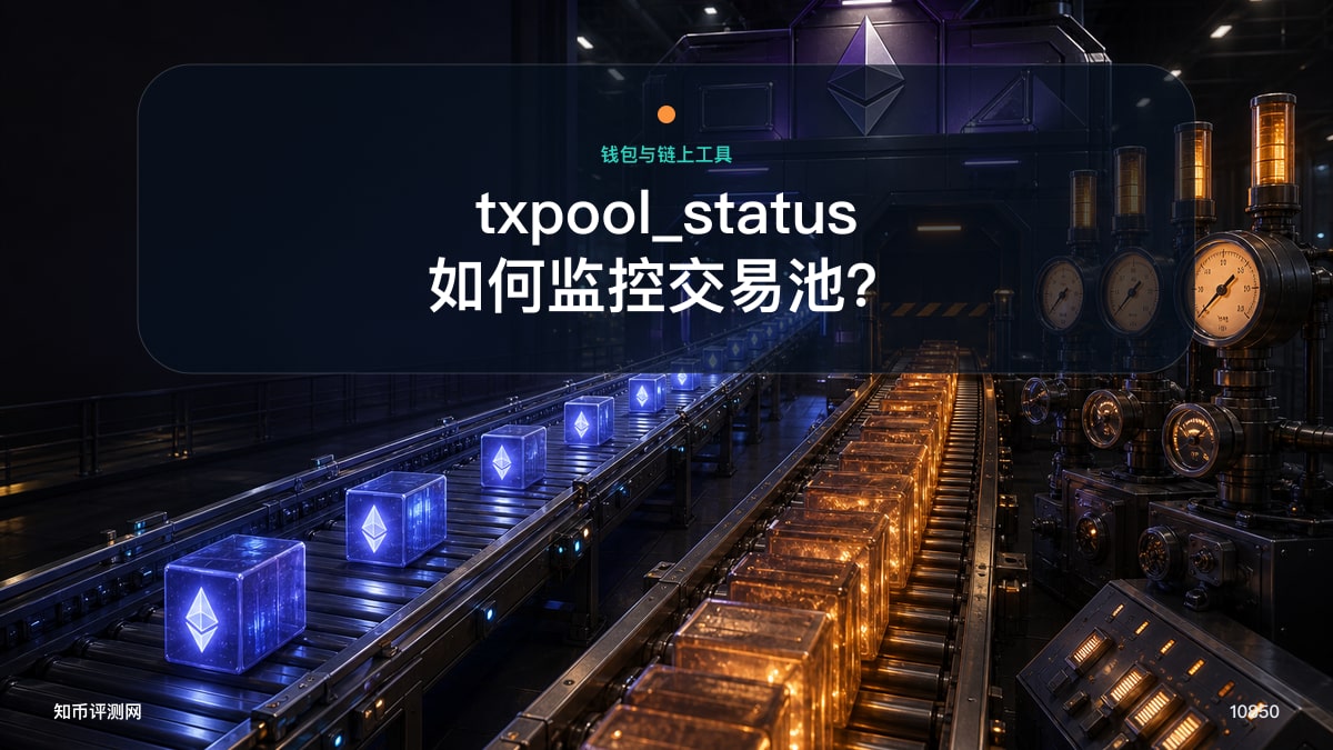 txpool_status如何监控交易池？