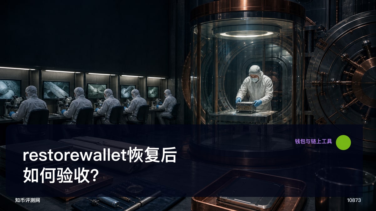 restorewallet恢复后如何验收？