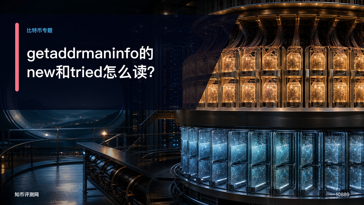 getaddrmaninfo的new和tried怎么读？