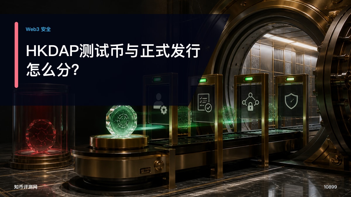 HKDAP测试币与正式发行怎么分？