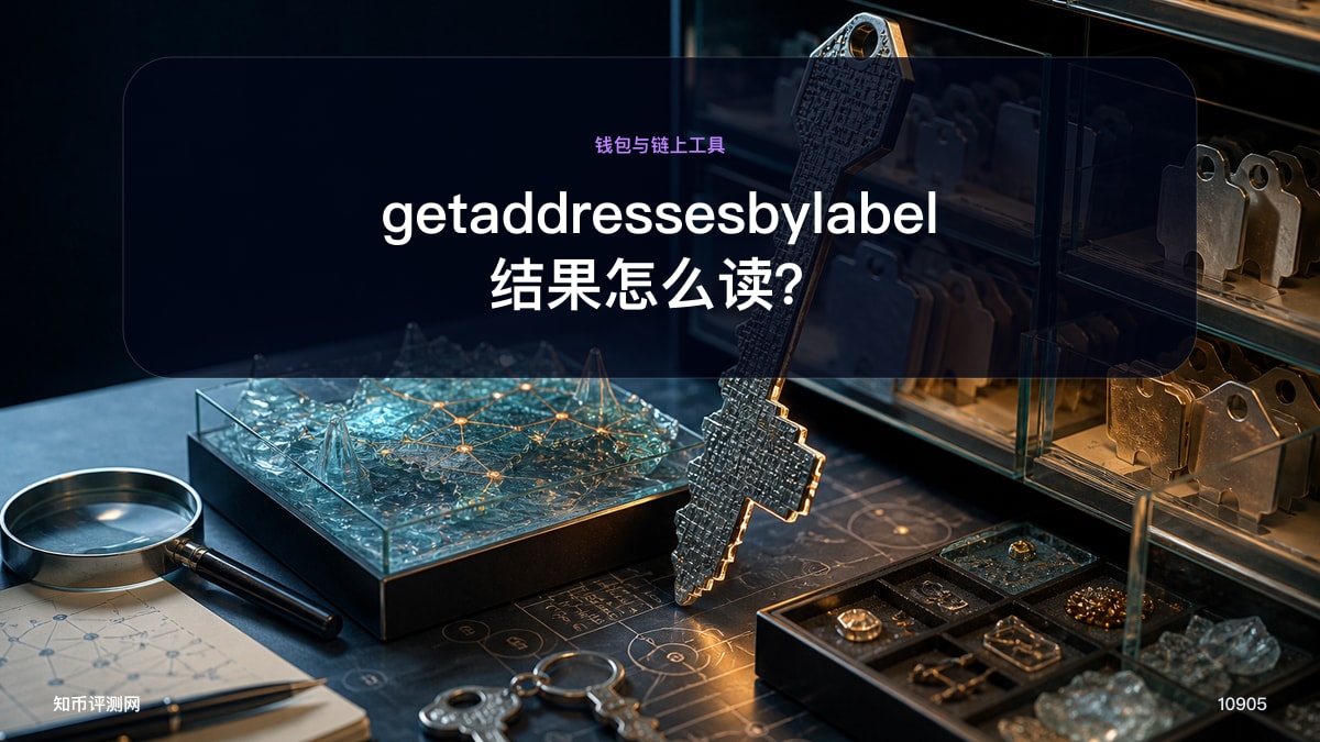 getaddressesbylabel结果怎么读？