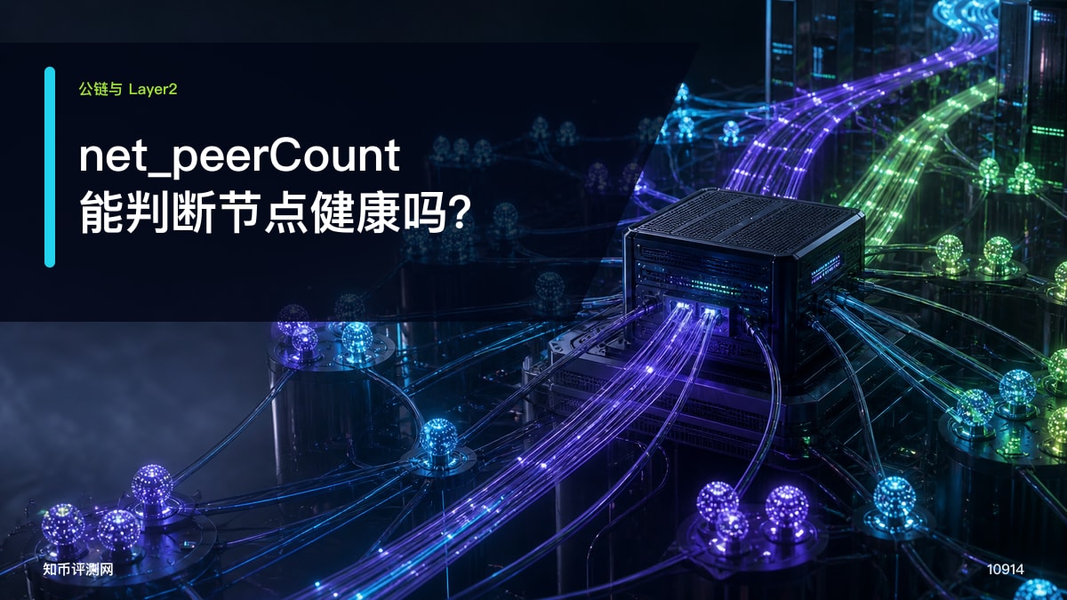net_peerCount能判断节点健康吗？