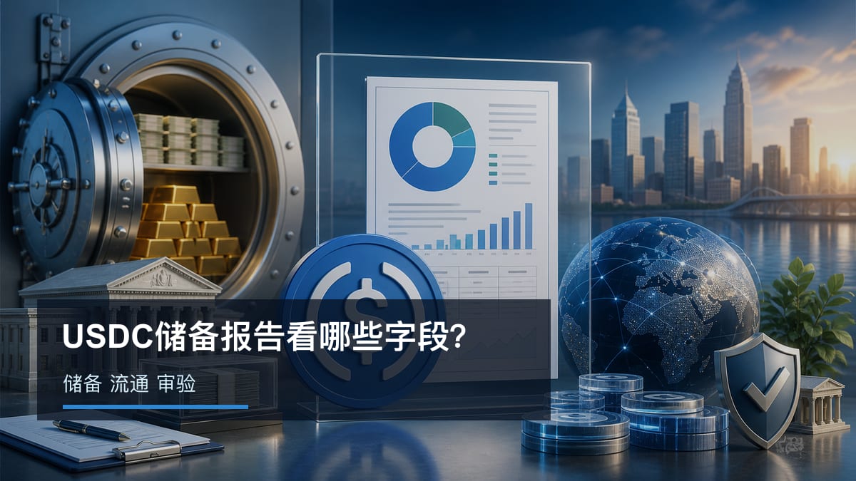 USDC储备报告看哪些字段？