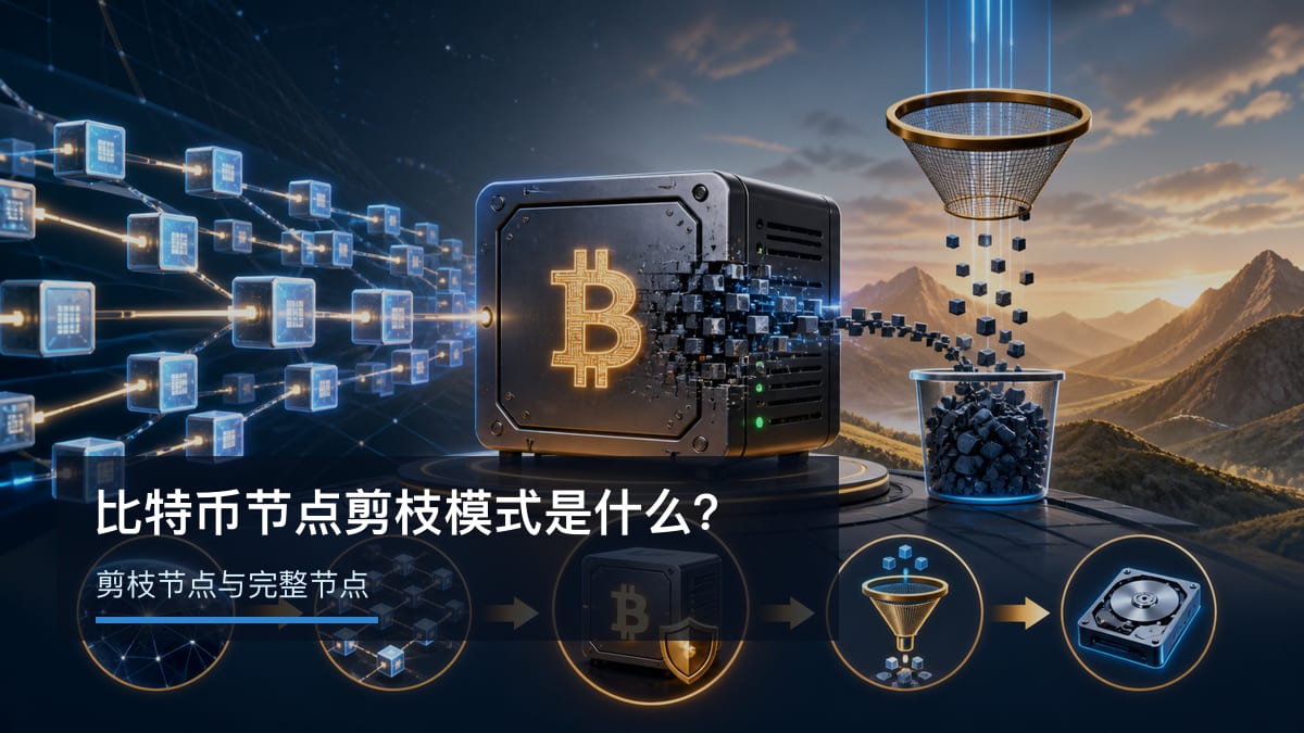 比特币节点剪枝模式是什么？