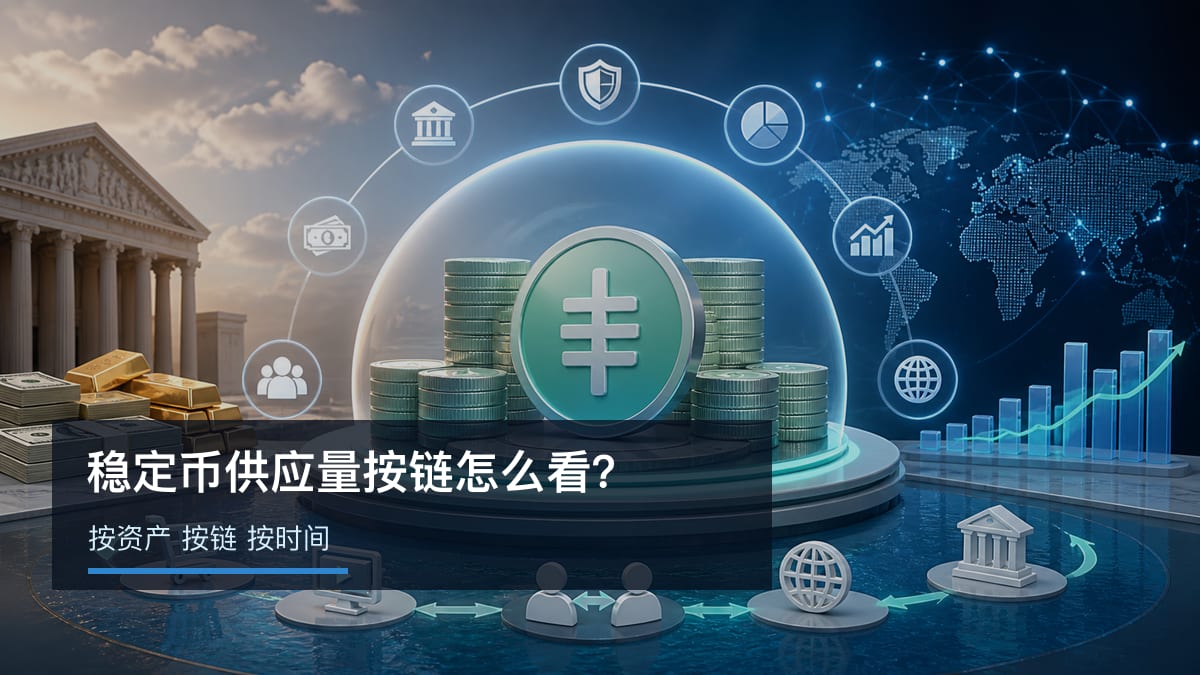 稳定币供应量按链怎么看？