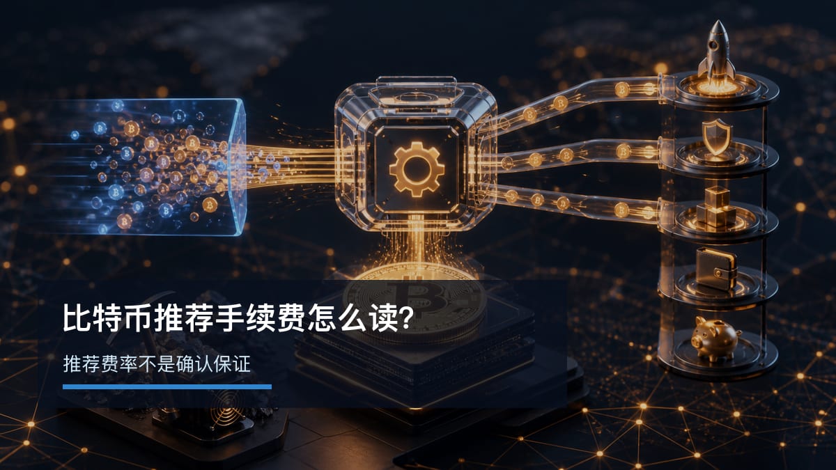 比特币推荐手续费怎么读？