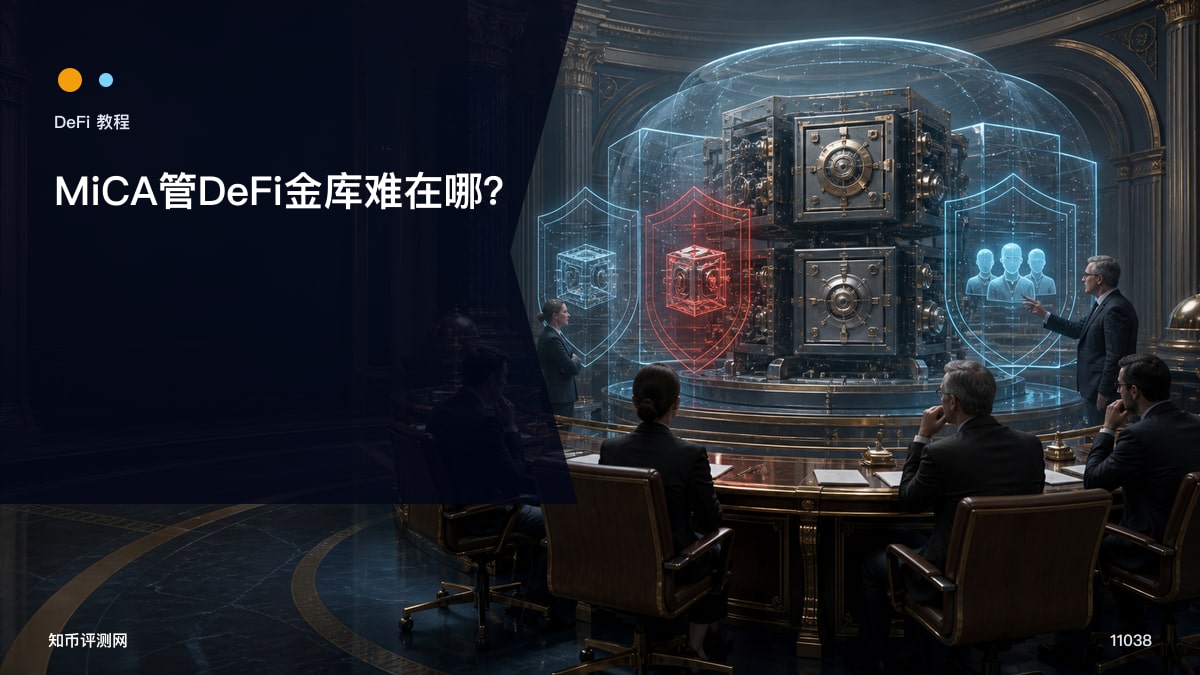 MiCA管DeFi金库难在哪？