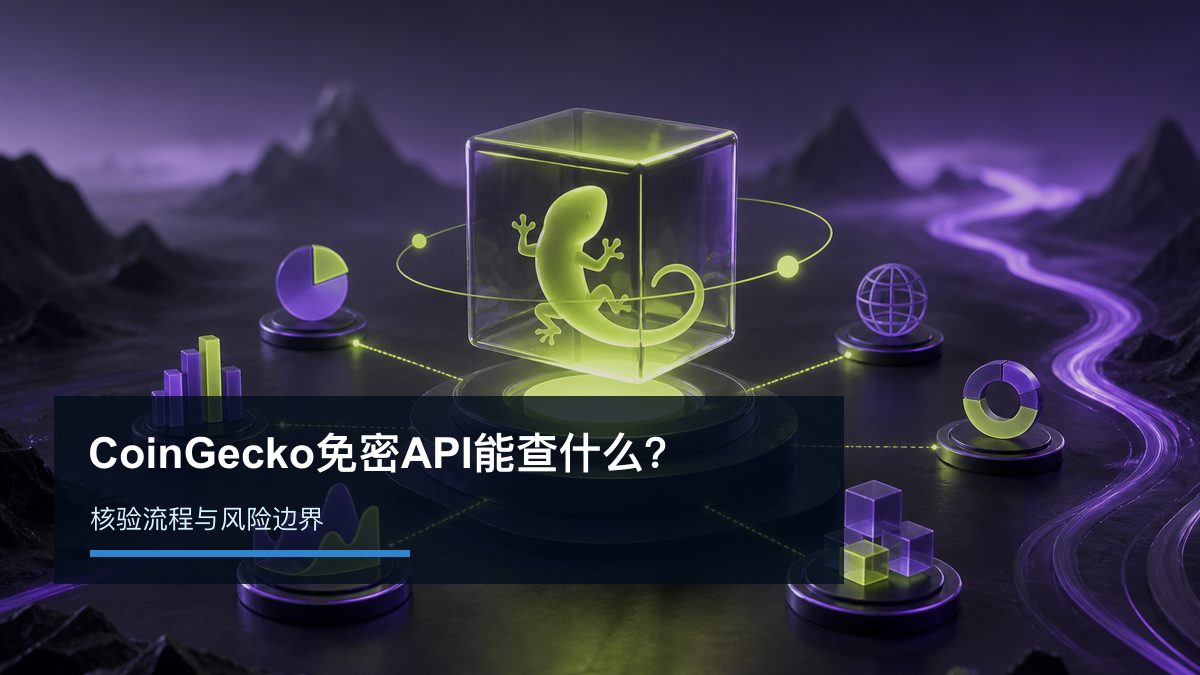 CoinGecko免密API能查什么？ 图 1
