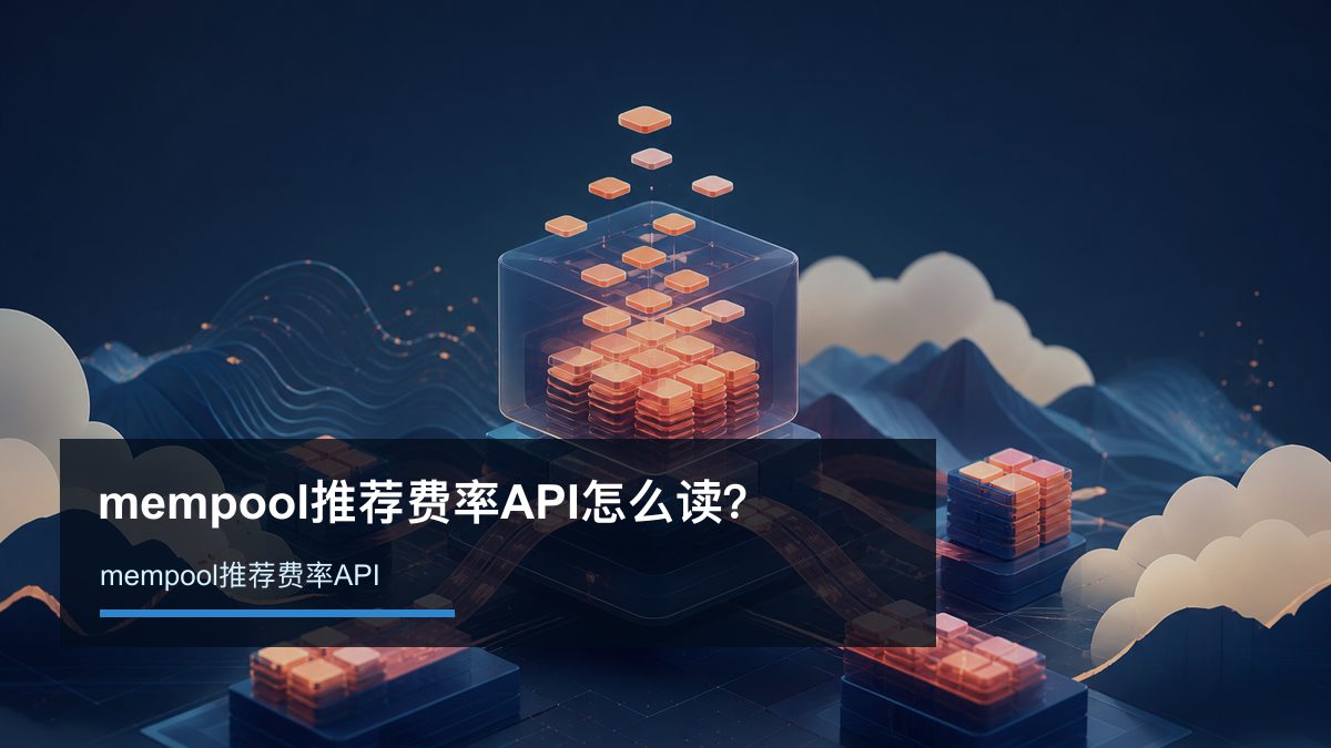 mempool推荐费率API怎么读？