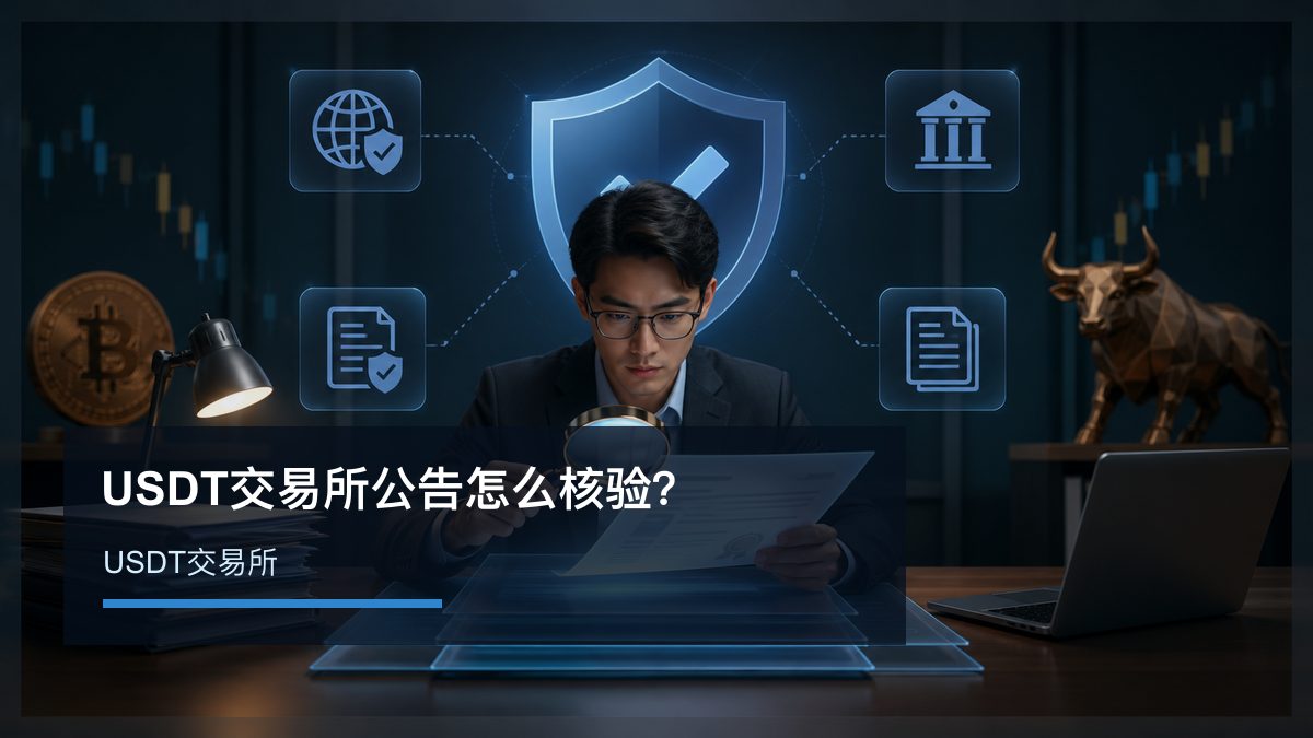 USDT交易所公告怎么核验？