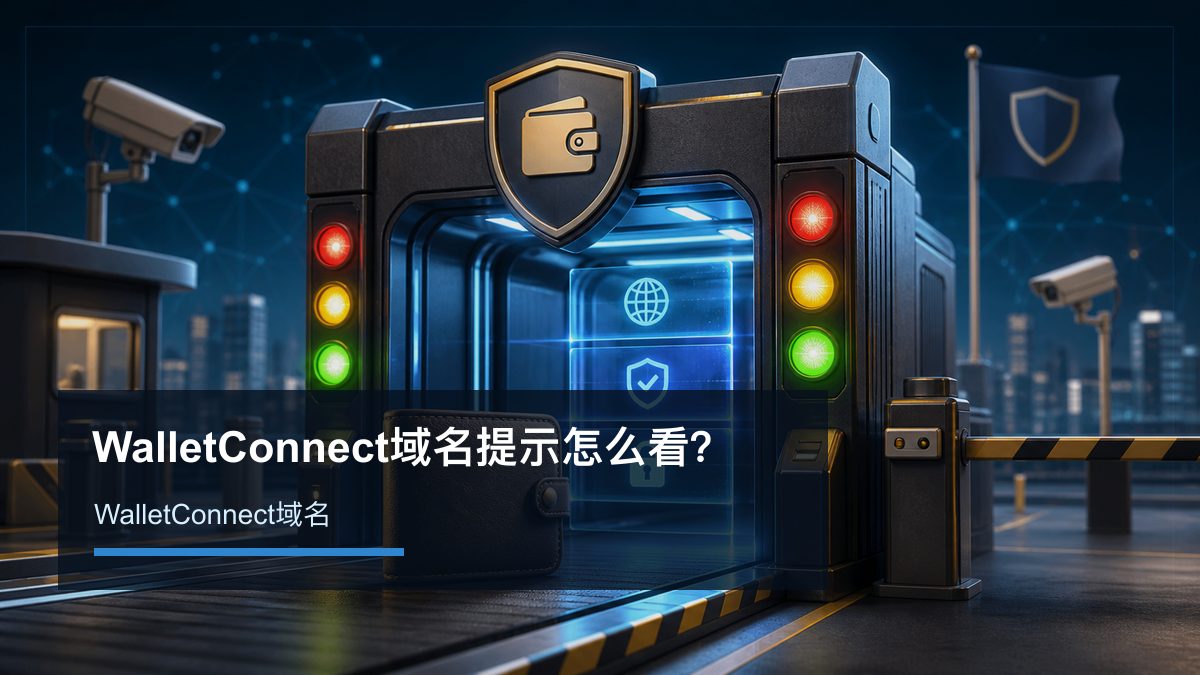 WalletConnect域名提示怎么看？
