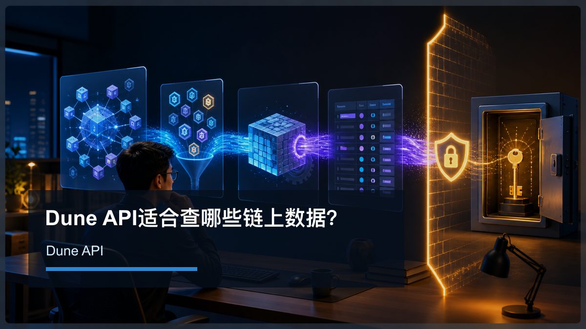 Dune API适合查哪些链上数据？