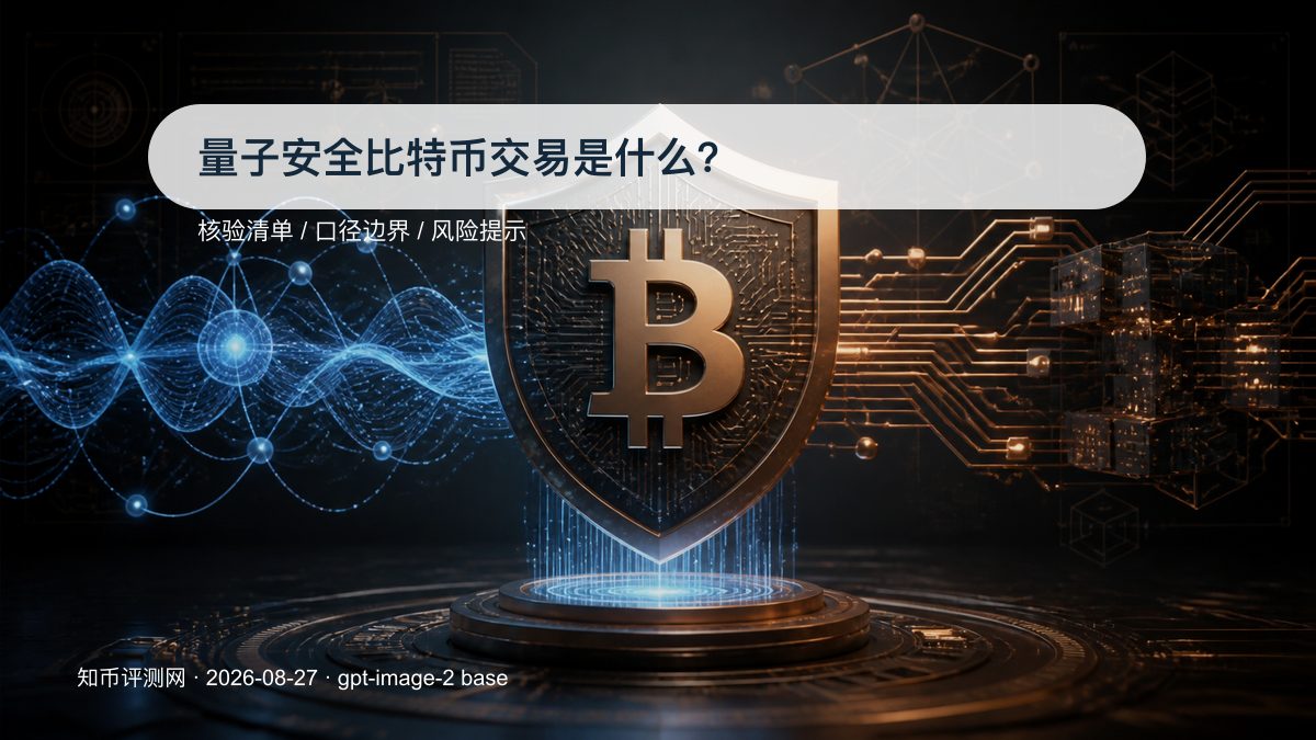 量子安全比特币交易是什么？ 图 1