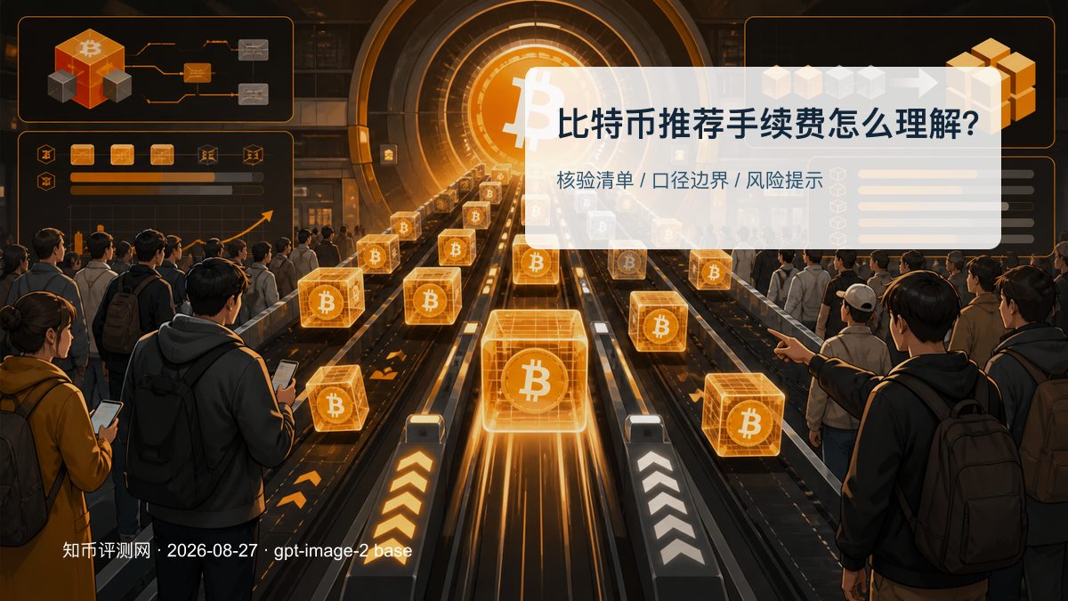 比特币推荐手续费怎么理解？ 图 1