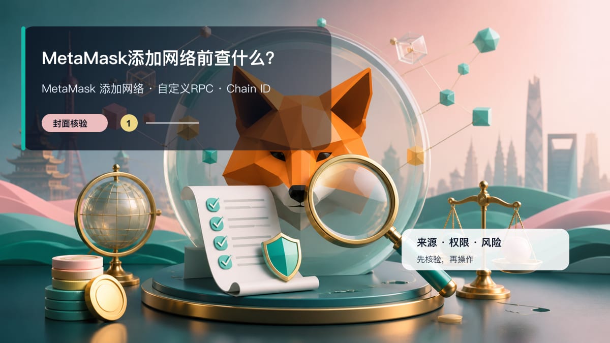 MetaMask添加网络前查什么？
