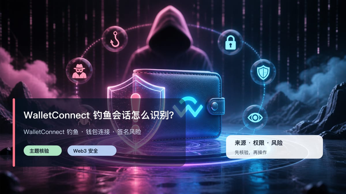 WalletConnect 钓鱼会话怎么识别？