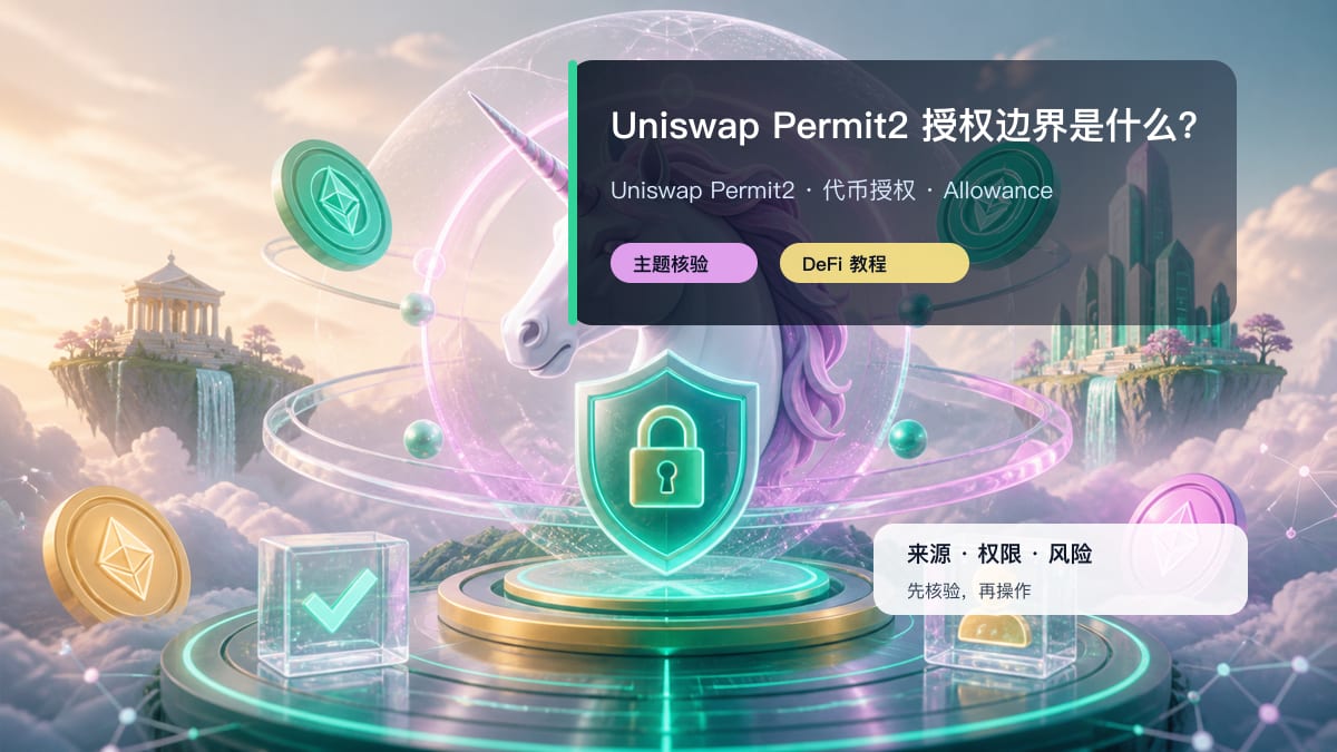 Uniswap Permit2 授权边界是什么？