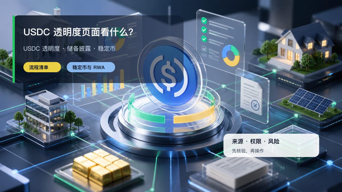 USDC 透明度页面看什么？ 图 1