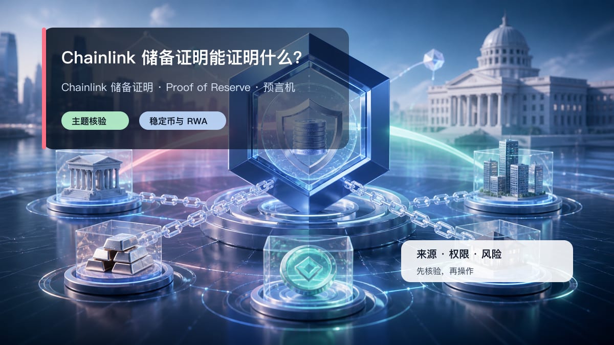 Chainlink 储备证明能证明什么？