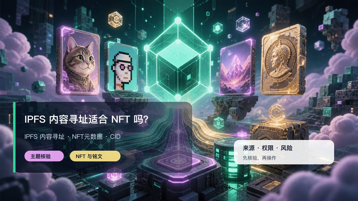 IPFS 内容寻址适合 NFT 吗？