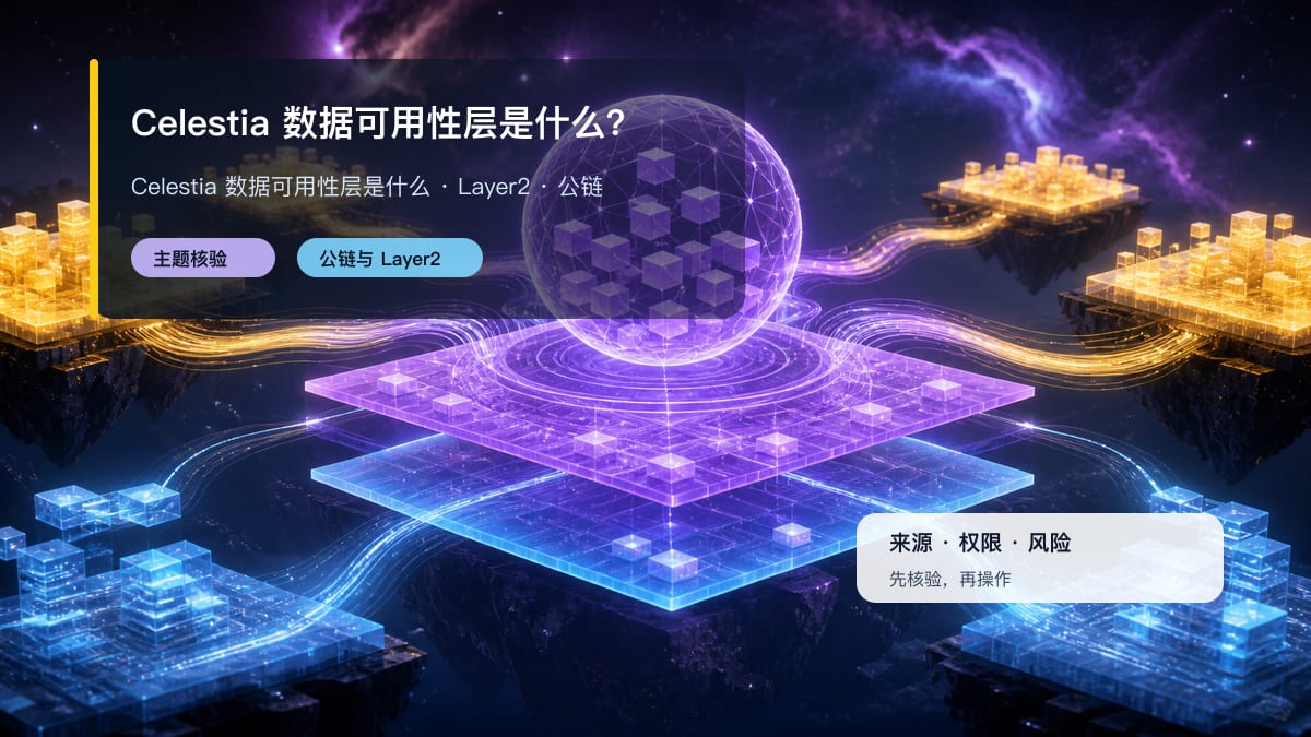 Celestia 数据可用性层是什么？