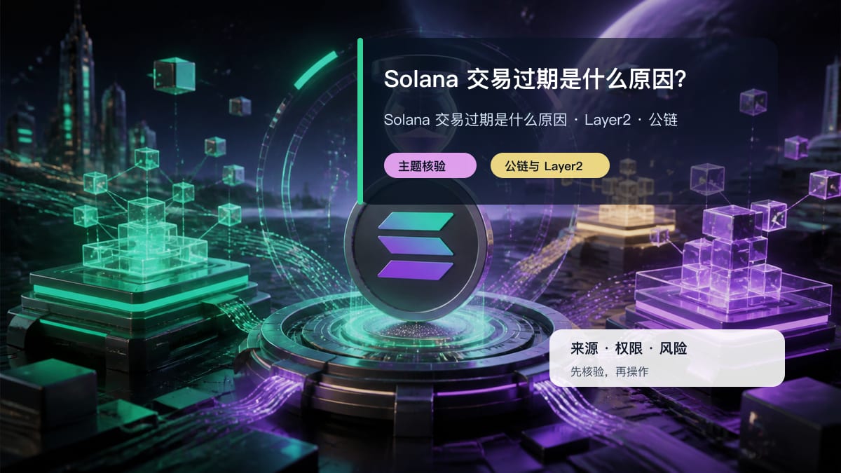 Solana 交易过期是什么原因？