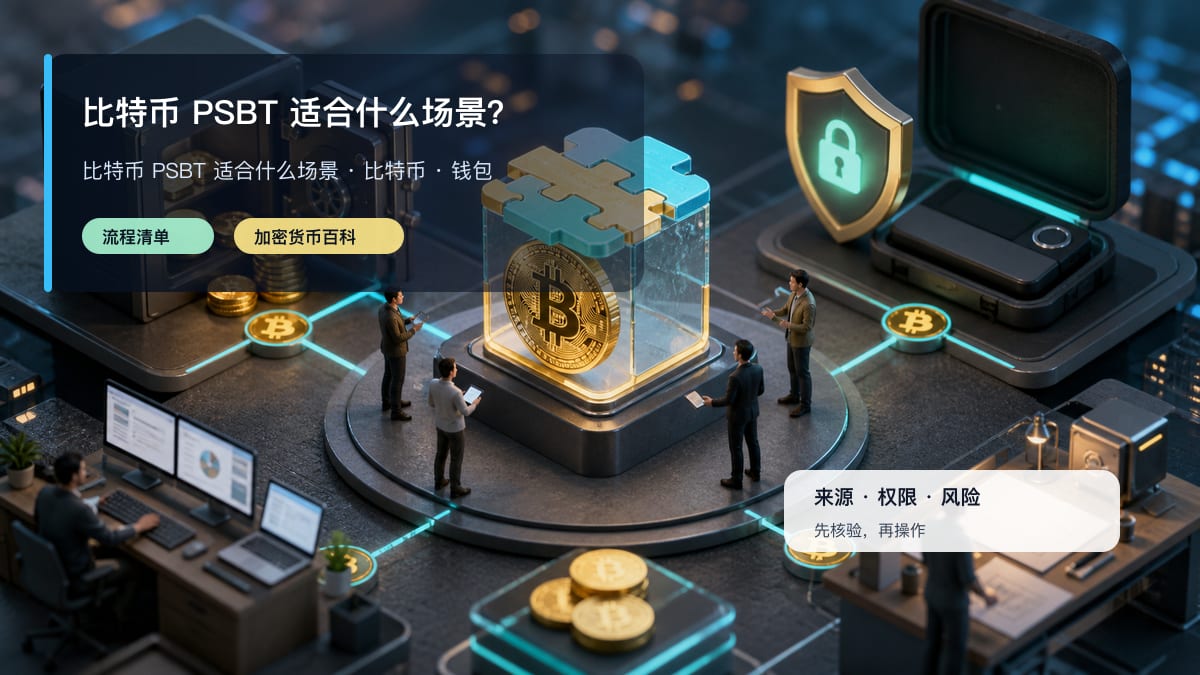 比特币 PSBT 适合什么场景？ 图 1