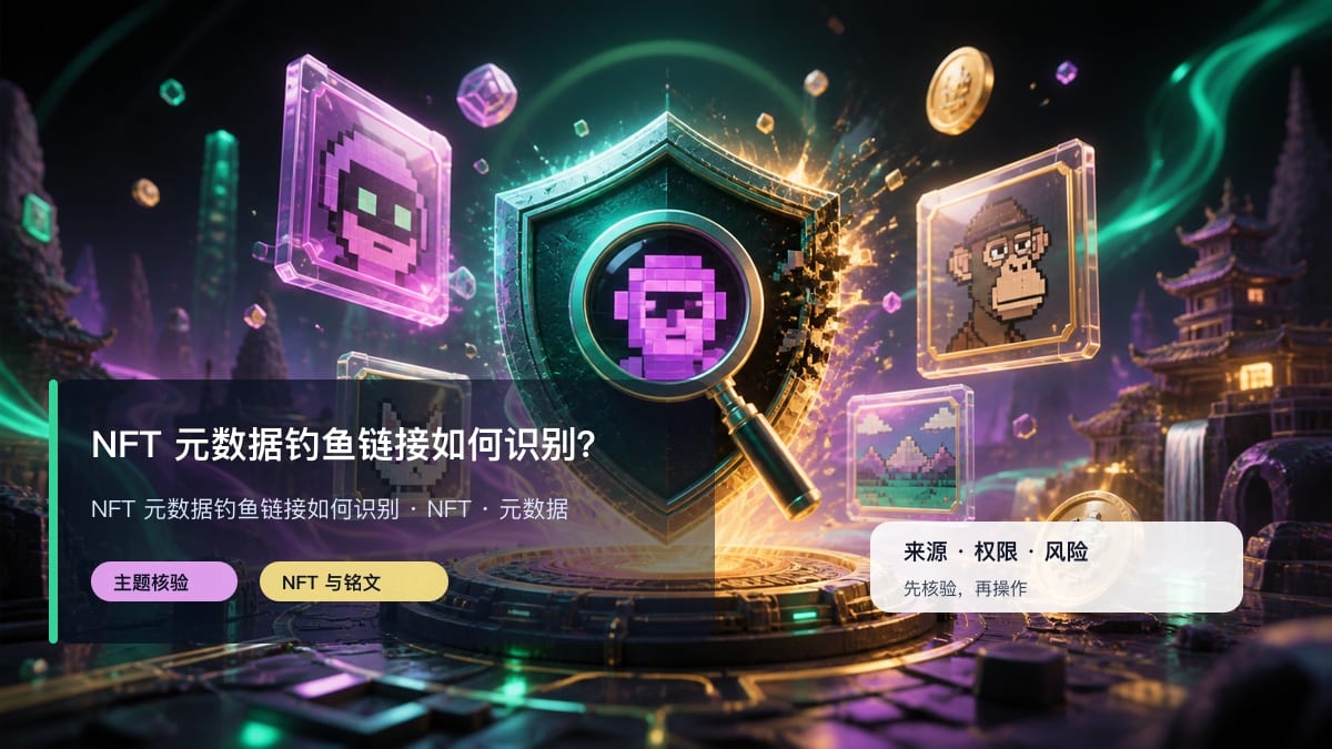 NFT 元数据钓鱼链接如何识别？