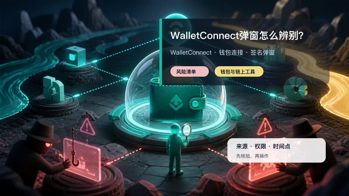 WalletConnect弹窗怎么辨别？ 图 1