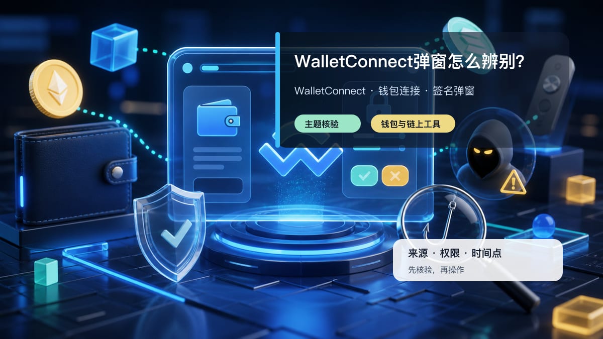 WalletConnect弹窗怎么辨别？