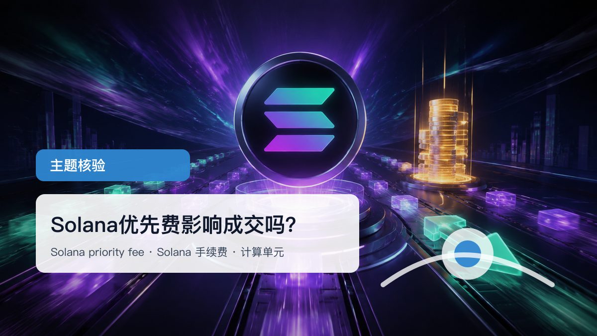 Solana优先费影响成交吗？