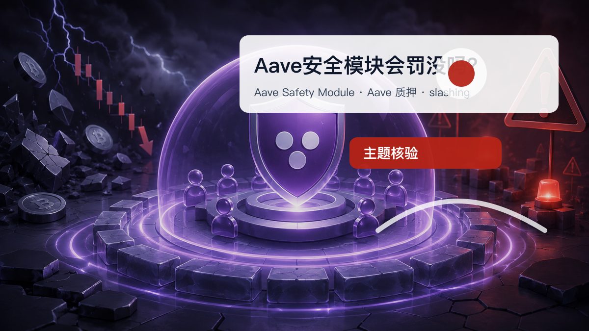 Aave安全模块会罚没吗？