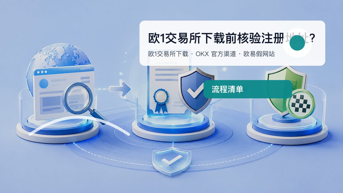 欧1交易所下载前核验注册地址？ 图 1