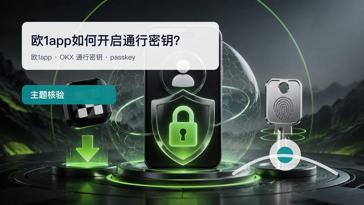 欧1app如何开启通行密钥？