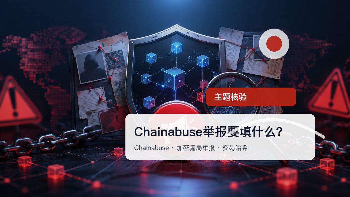 Chainabuse举报要填什么？