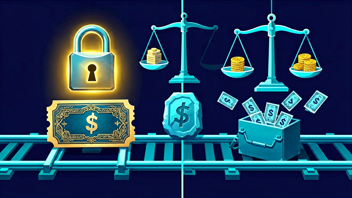 同一条 Layer2 上的两条数据轨道