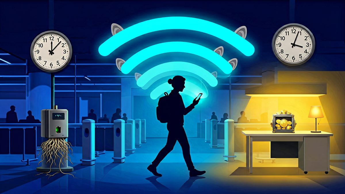 出差与漫游：酒店网络、eSIM 与机场安检下的资产操作纪律