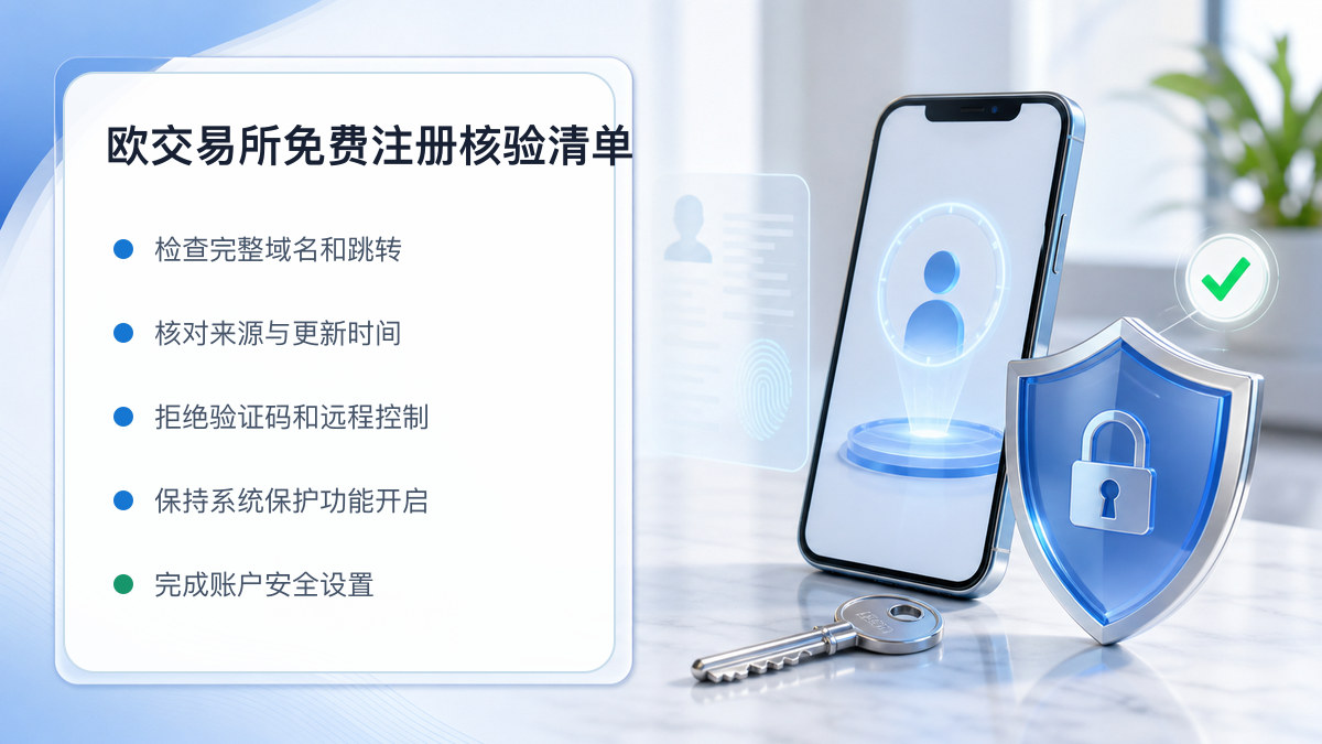欧交易所免费注册：新用户注册核验清单 图 1