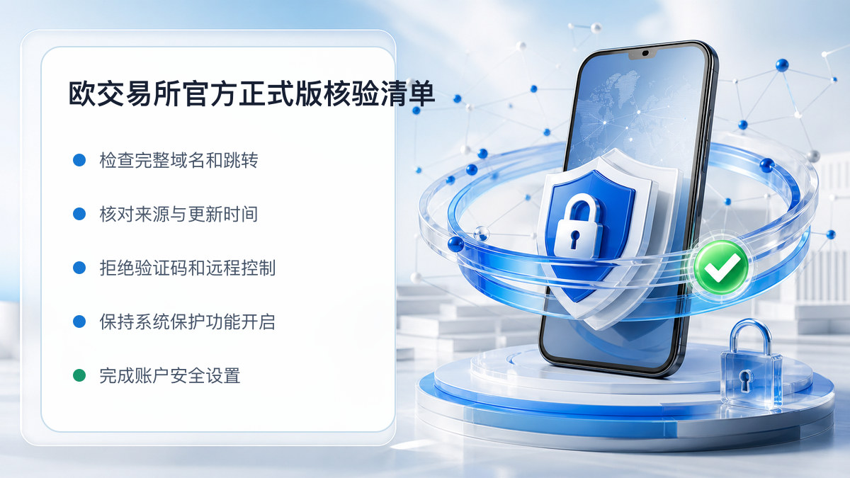 欧交易所官方正式版：官方入口与域名核验指南 图 1