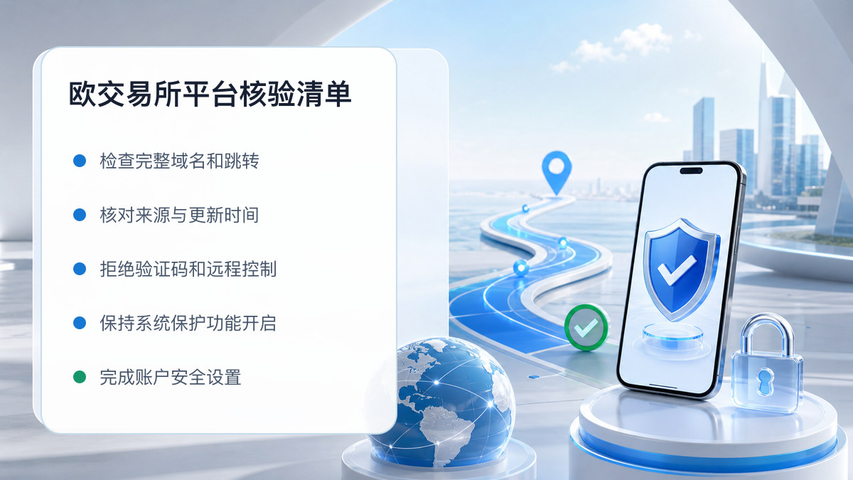欧交易所平台：入口识别与安全访问步骤 图 1