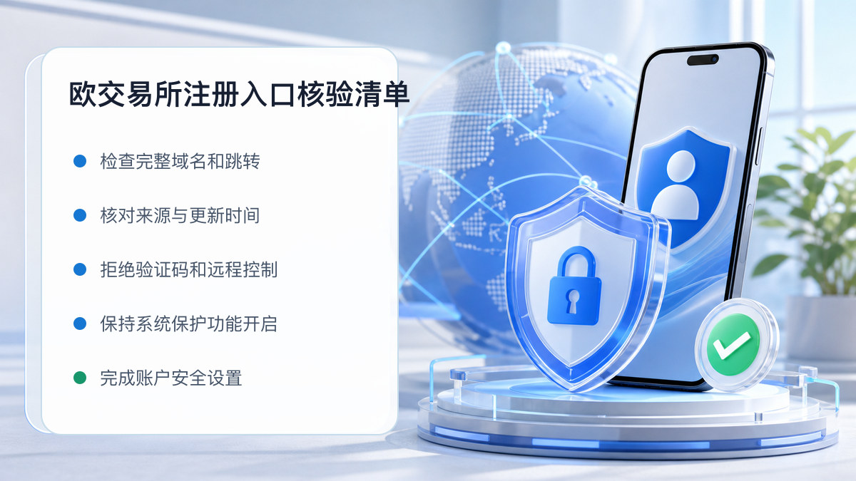欧交易所注册入口：开户流程和防骗检查 图 1