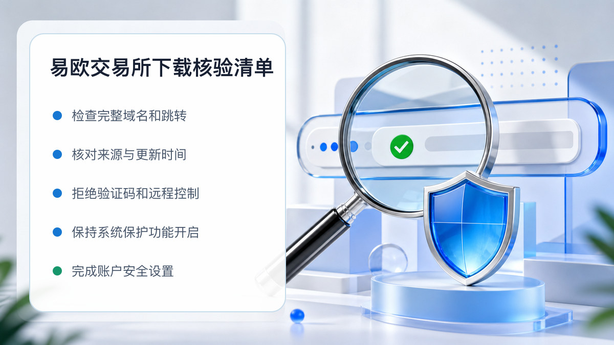 易欧交易所下载：安装前后的核验步骤 图 1