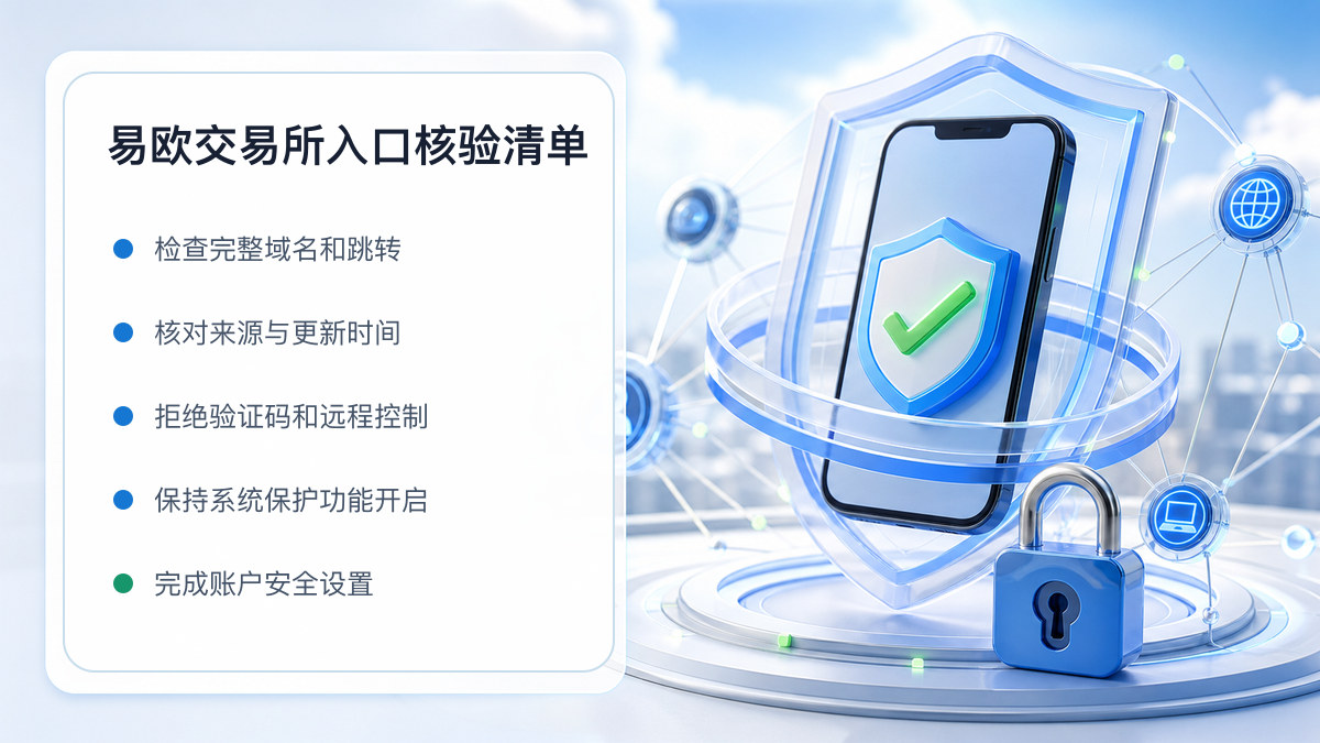 易欧交易所入口：官方入口与域名核验指南 图 1