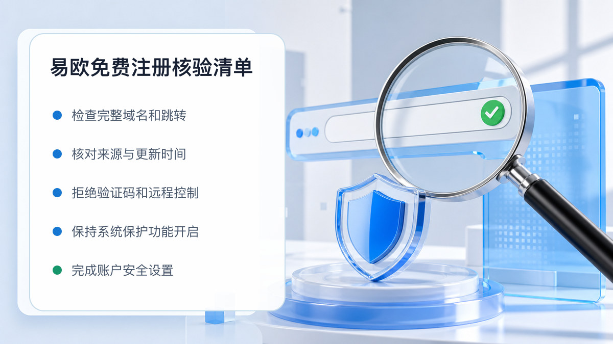 易欧免费注册：开户流程和防骗检查 图 1