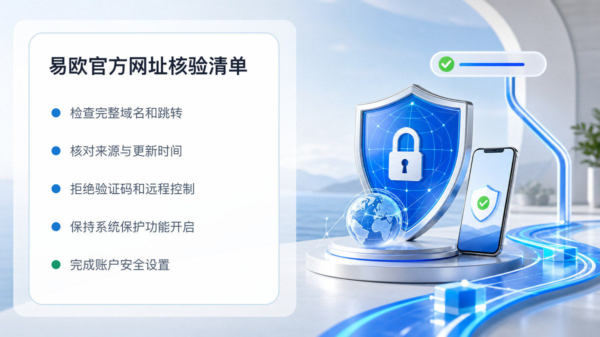 易欧官方网址：官方入口与域名核验指南 图 1