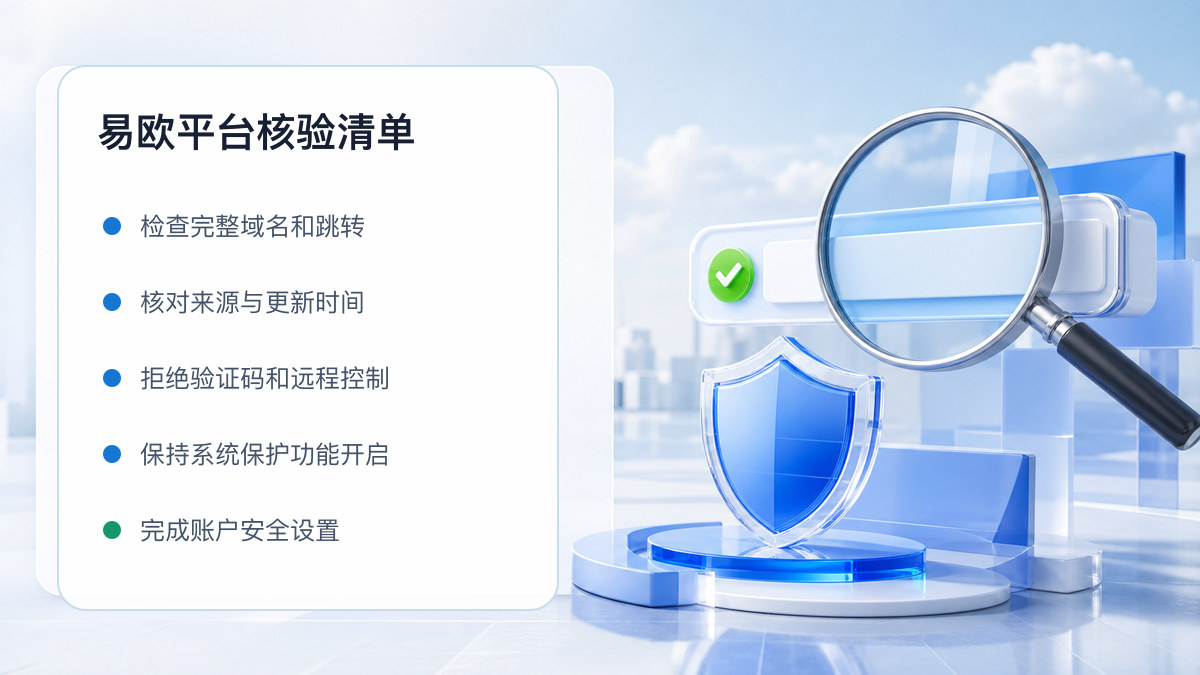易欧平台：入口识别与安全访问步骤 图 1